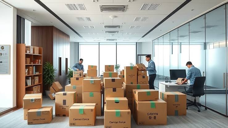 Dịch vụ chuyển văn phòng trọn gói tại phường Định Công uy tín